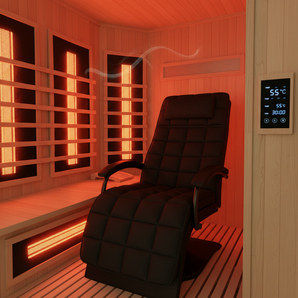 Sauna interior